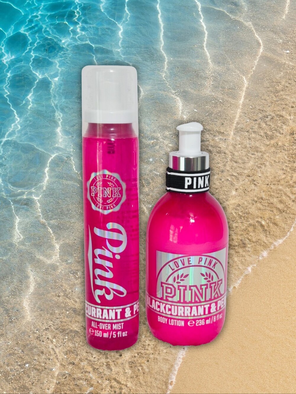 Victoria's Secret PINK Black Currant & Peony Mist & Lotion New!♡♡